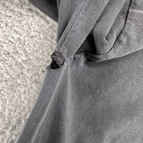 Hot Leathers Shirt Men's 2XL Black Faded Social Distancing Biker Y2k Motorcycle - Picture 4 of 9